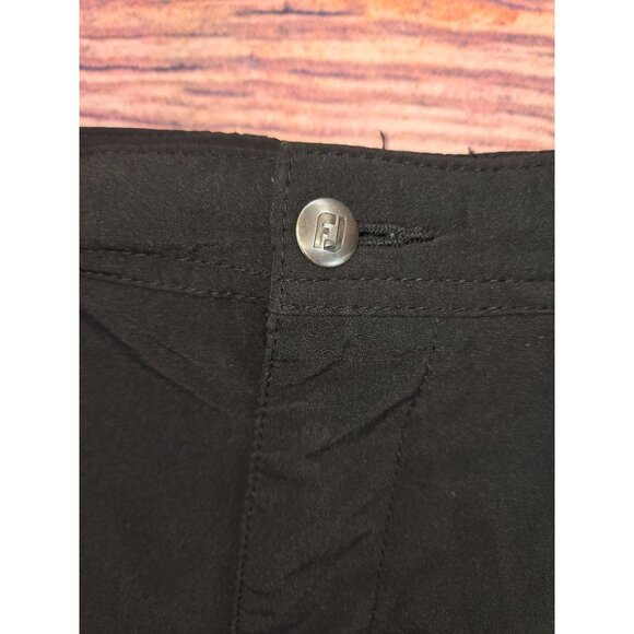 FootJoy FJ Mens Golf Shorts 40 Black Tour - Picture 6 of 9